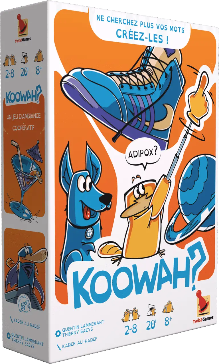 Boite jeu de société KOOWAH